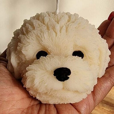 Puppy Candle