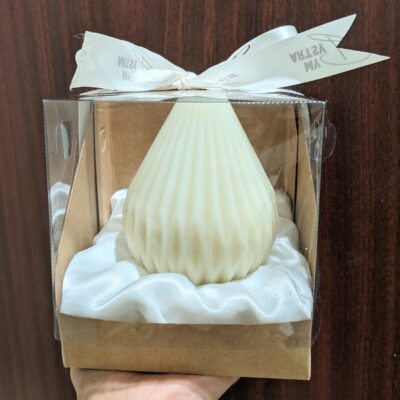 Large Pear Candle, sculpture candle