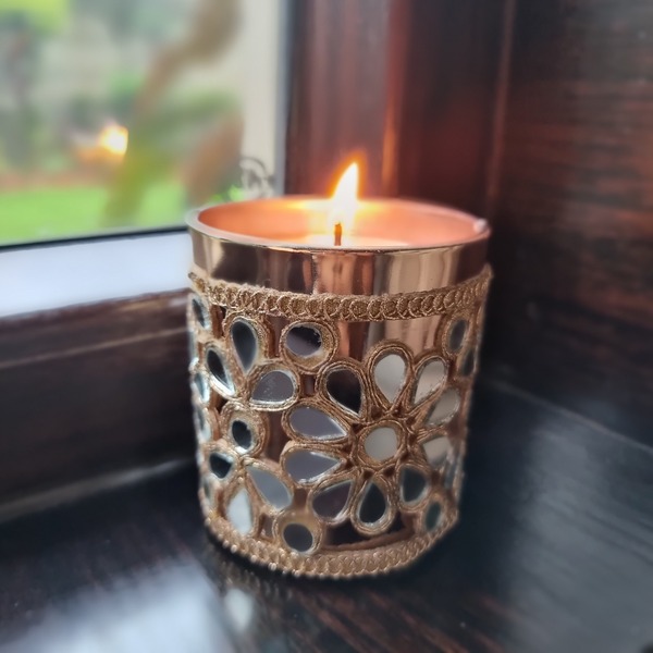 Sheeshmahal jar candle, scented jar candle