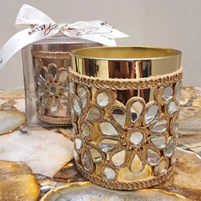 Sheeshmahal jar candle, scented jar candle