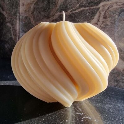 Swirl Candle, Sculpture Candles