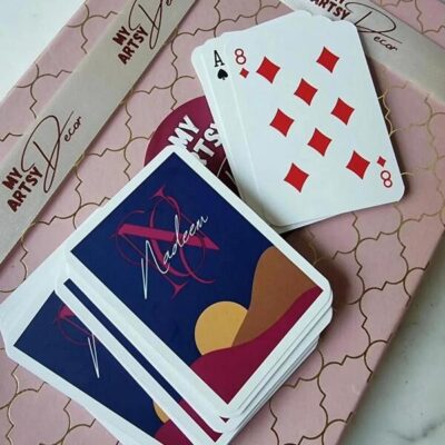 Personalised Playing Cards with Name and Initials