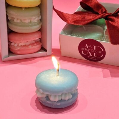 Macaron Candles