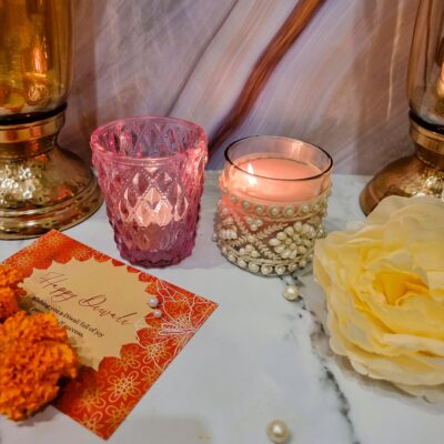 Pearl Jar Candle & Tealight Holder