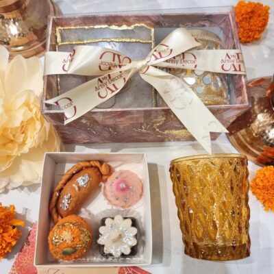 Mixed mithai candle & tealight holder