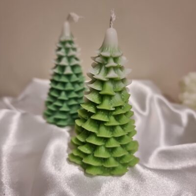 Christmas Tree Candle, realistic candle, scented candle, sculpture candle
