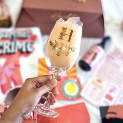 Bridesmaid Personalised Wine Glass