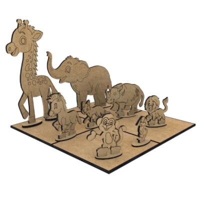 Artful Adventures: Kids’ MDF Character Painting Kit