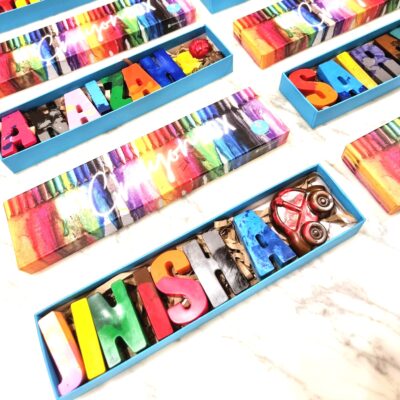 Kids' Personalised Name Crayons