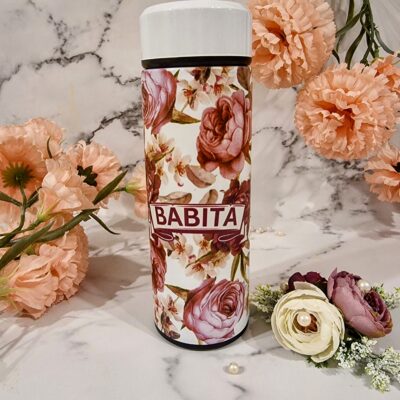 Personalised Bottle Matching Mug & Scented Jar Candle