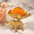 Elephant Diya With Laddu Candle