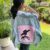 Handpainted Classy Lady Jacket, Pink